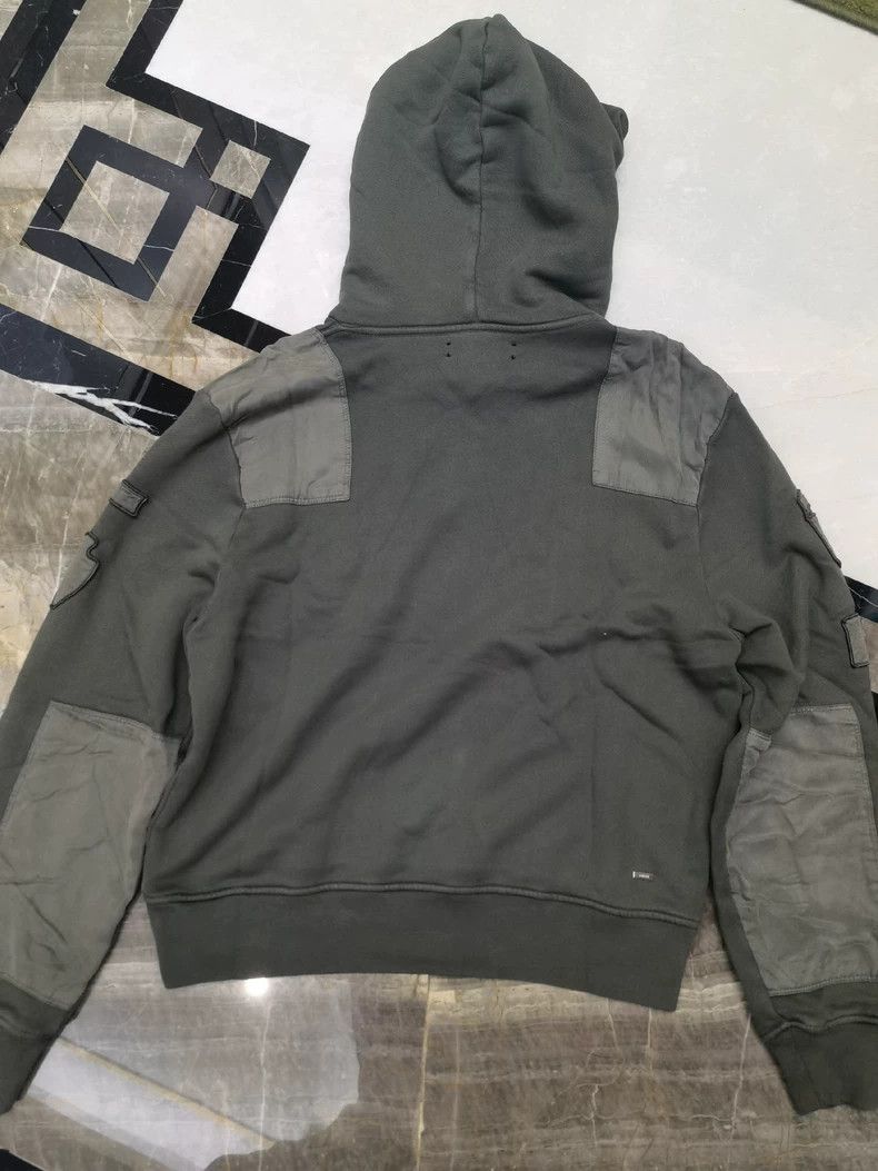 Amiri Amiri Military Style Hooded Sweatshirt Size US XS / EU 42 / 0 - 3 Thumbnail