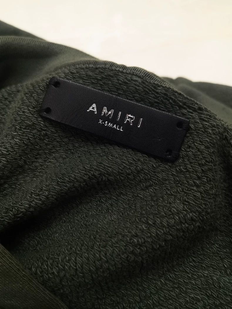 Amiri Amiri Military Style Hooded Sweatshirt Size US XS / EU 42 / 0 - 5 Thumbnail