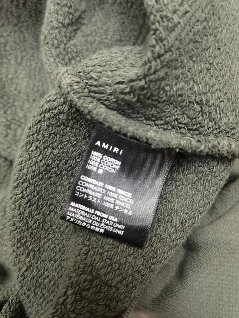 Amiri Amiri Military Style Hooded Sweatshirt Size US XS / EU 42 / 0 - 6 Thumbnail