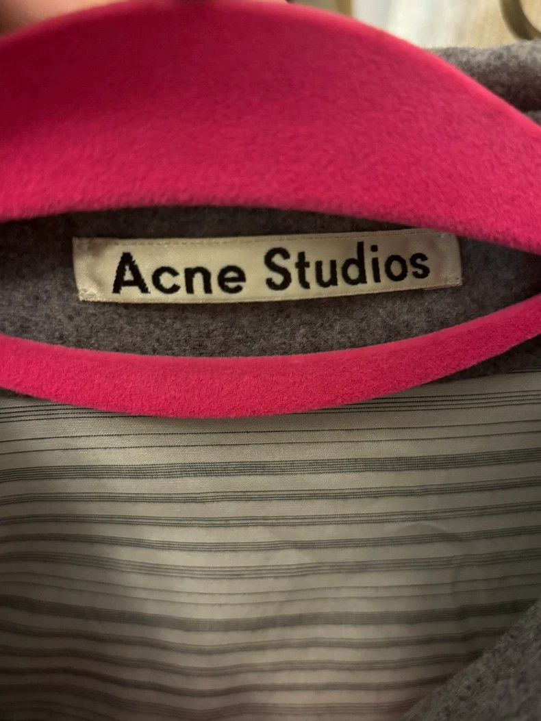 Acne Studios new gray wool Acne Studios shirt Size US M / EU 48-50 / 2 - 3 Thumbnail