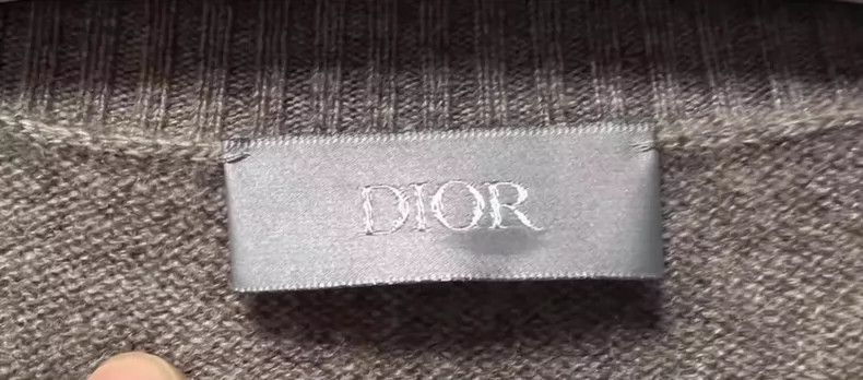 Dior dior cashmere sweater with artistic design Size US XL / EU 56 / 4 - 3 Thumbnail
