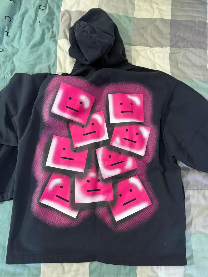 Acne Studios Acne Studios Hooded Sweatshirt in Dark Color Size US S / EU 44-46 / 1 - 4 Thumbnail