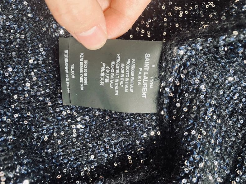 Saint Laurent Paris saint laurent sparkling cardigan Size US M / EU 48-50 / 2 - 4 Thumbnail