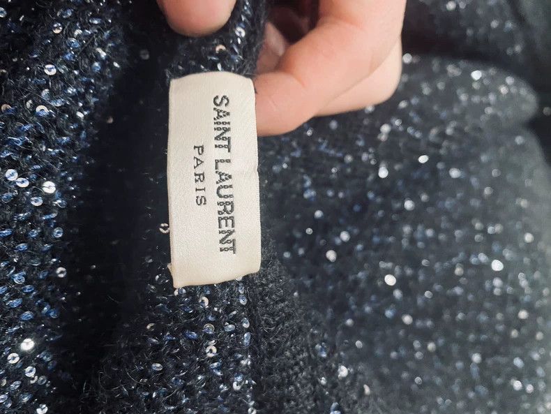 Saint Laurent Paris saint laurent sparkling cardigan Size US M / EU 48-50 / 2 - 3 Thumbnail