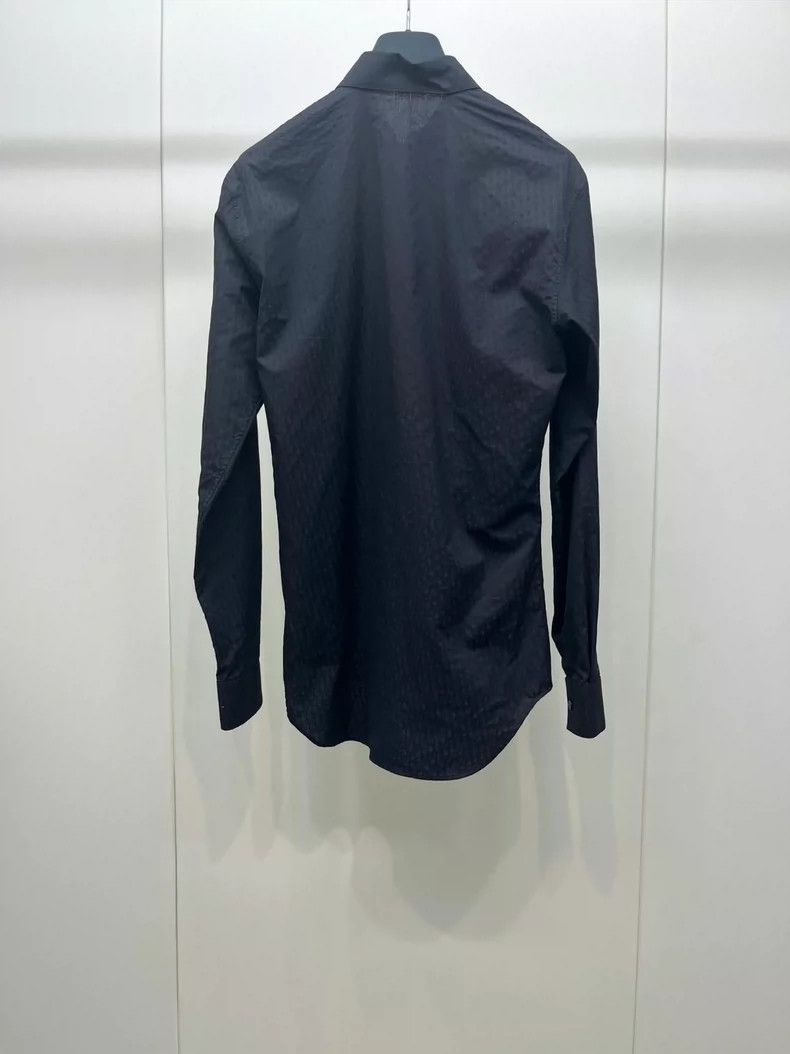 Dior dior logo long sleeve shirt in blue Size US M / EU 48-50 / 2 - 2 Thumbnail