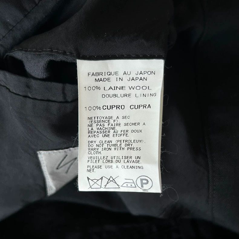 Yohji Yamamoto yohji yamamoto black zipped short jacket Size US M / EU 48-50 / 2 - 8 Thumbnail