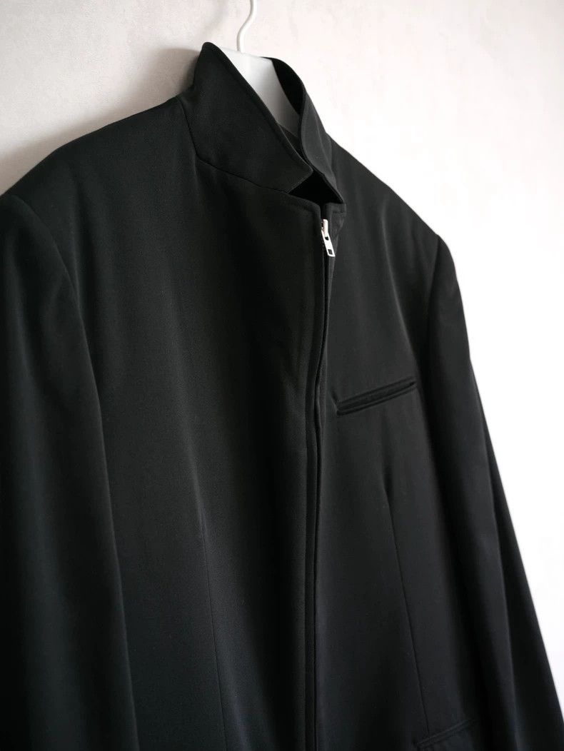 Yohji Yamamoto Yohji Yamamoto Black Zip Jacket Size US L / EU 52-54 / 3 - 3 Thumbnail
