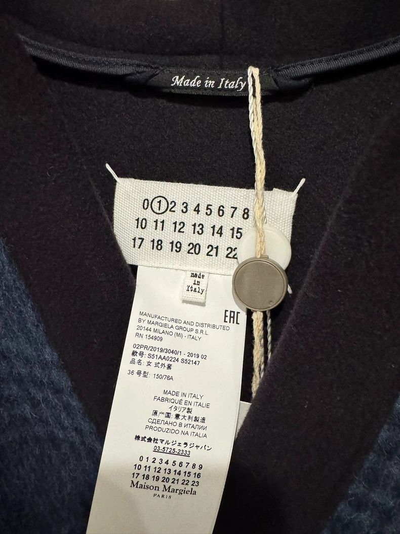 Maison Margiela maison margiela wool cape in checked pattern Size US L / EU 52-54 / 3 - 4 Thumbnail