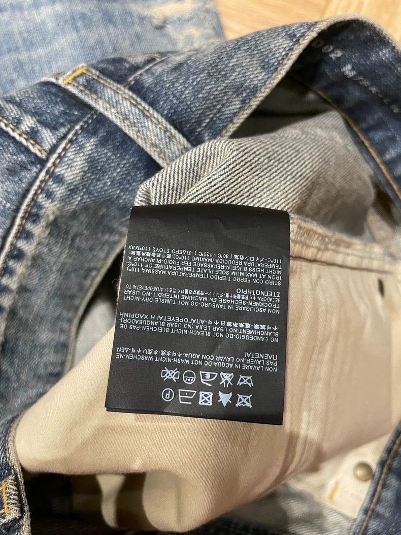 Saint Laurent Paris slp distressed denim jeans size 32 Size US 32 / EU 48 - 3 Thumbnail