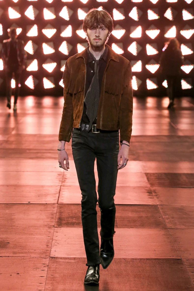 Saint Laurent Paris saint laurent goatskin suede jacket Size US M / EU 48-50 / 2 - 5 Thumbnail