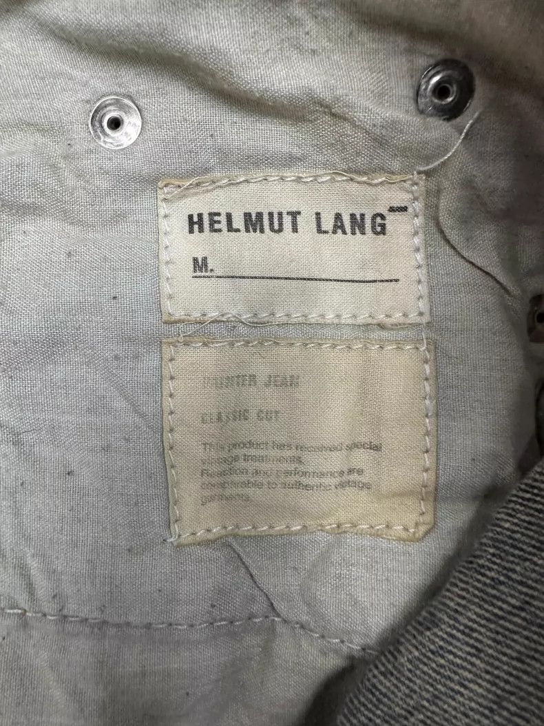 Helmut Lang silver splatter blue jeans by Helmut Lang Size US 33 - 6 Thumbnail