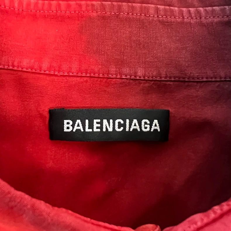 Balenciaga balenciaga dual color button-up shirt Size US M / EU 48-50 / 2 - 6 Thumbnail