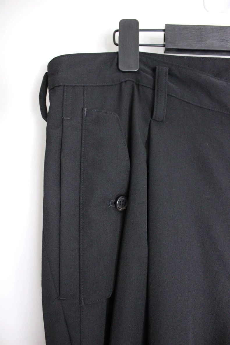 Yohji Yamamoto yohji yamamoto decorative pocket cropped pants Size US 34 / EU 50 - 4 Thumbnail