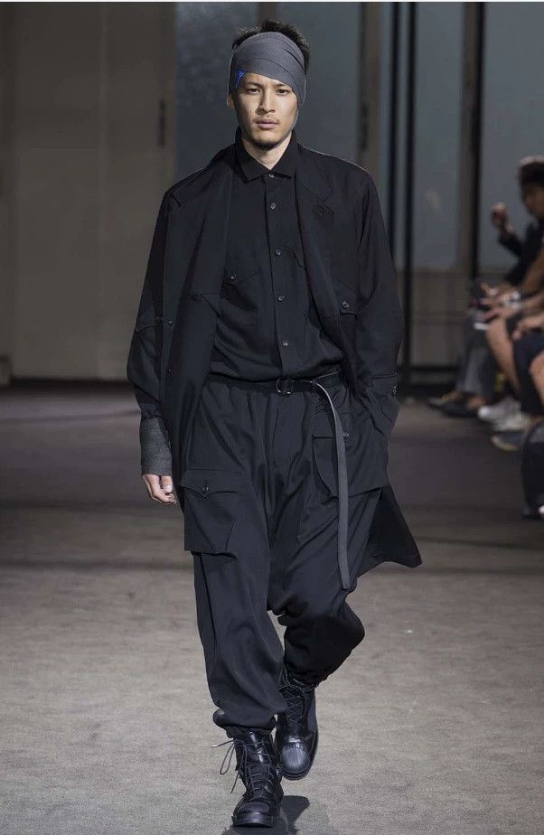 Yohji Yamamoto yohji yamamoto decorative pocket cropped pants Size US 34 / EU 50 - 7 Thumbnail