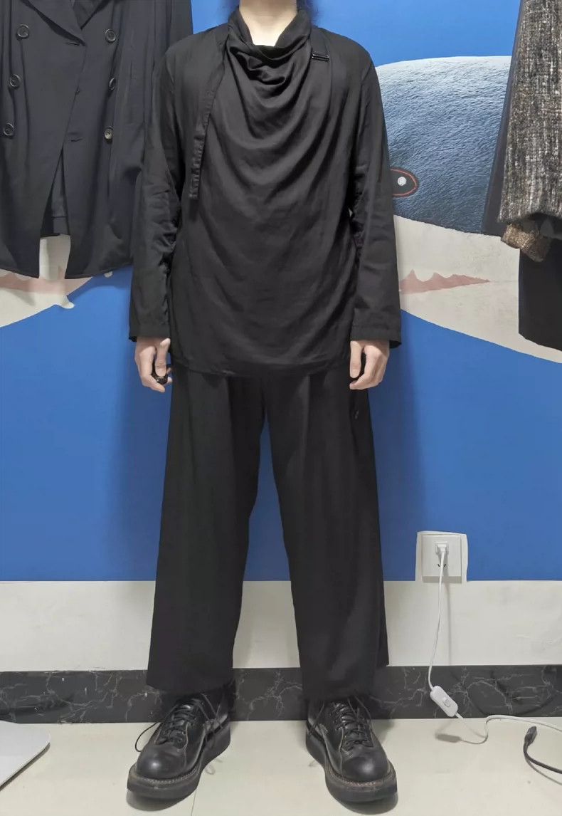 Yohji Yamamoto yohji yamamoto decorative pocket cropped pants Size US 34 / EU 50 - 8 Thumbnail