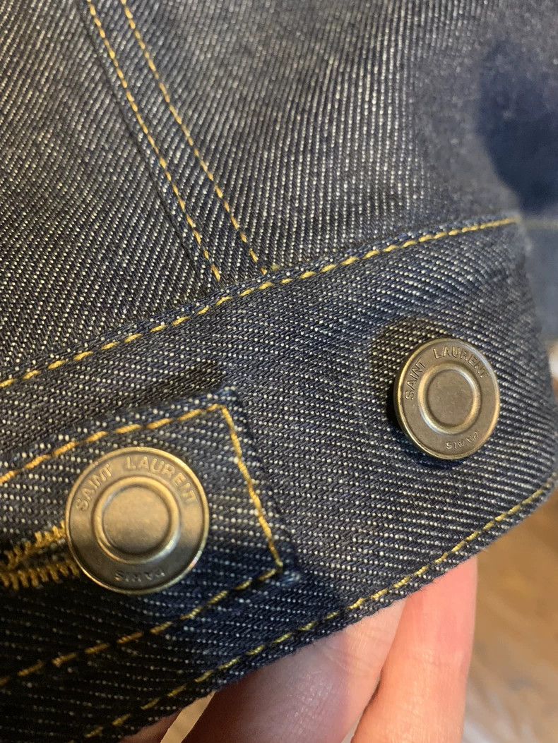 Saint Laurent Paris classic saint laurent denim jacket size small Size US S / EU 44-46 / 1 - 3 Thumbnail