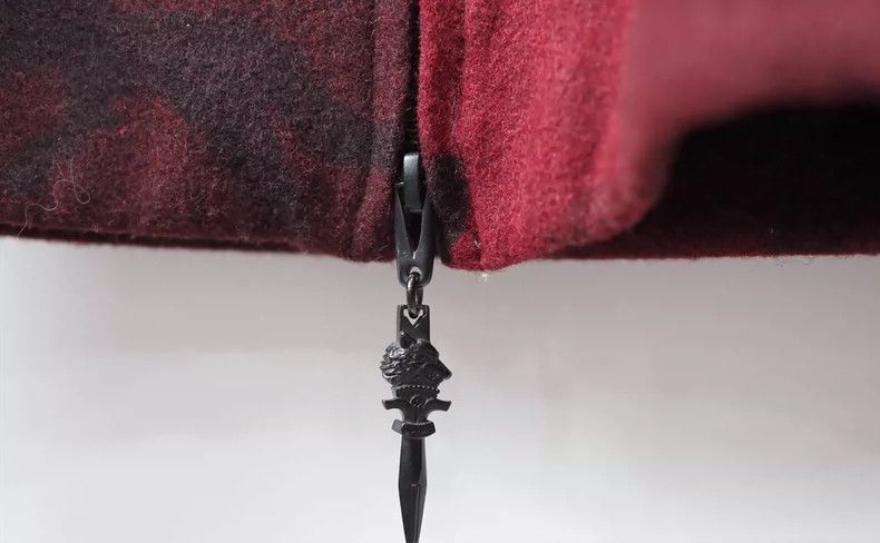 Yohji Yamamoto red camouflage gothic overcoat by yohji yamamoto Size US M / EU 48-50 / 2 - 5 Thumbnail