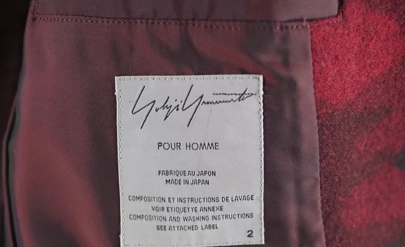 Yohji Yamamoto red camouflage gothic overcoat by yohji yamamoto Size US M / EU 48-50 / 2 - 6 Thumbnail