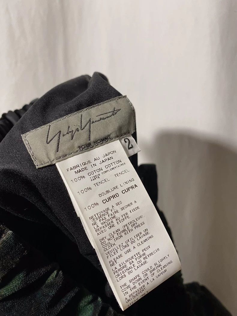 Yohji Yamamoto yohji yamamoto pour homme velvet printed suit Size US S / EU 44-46 / 1 - 9 Thumbnail