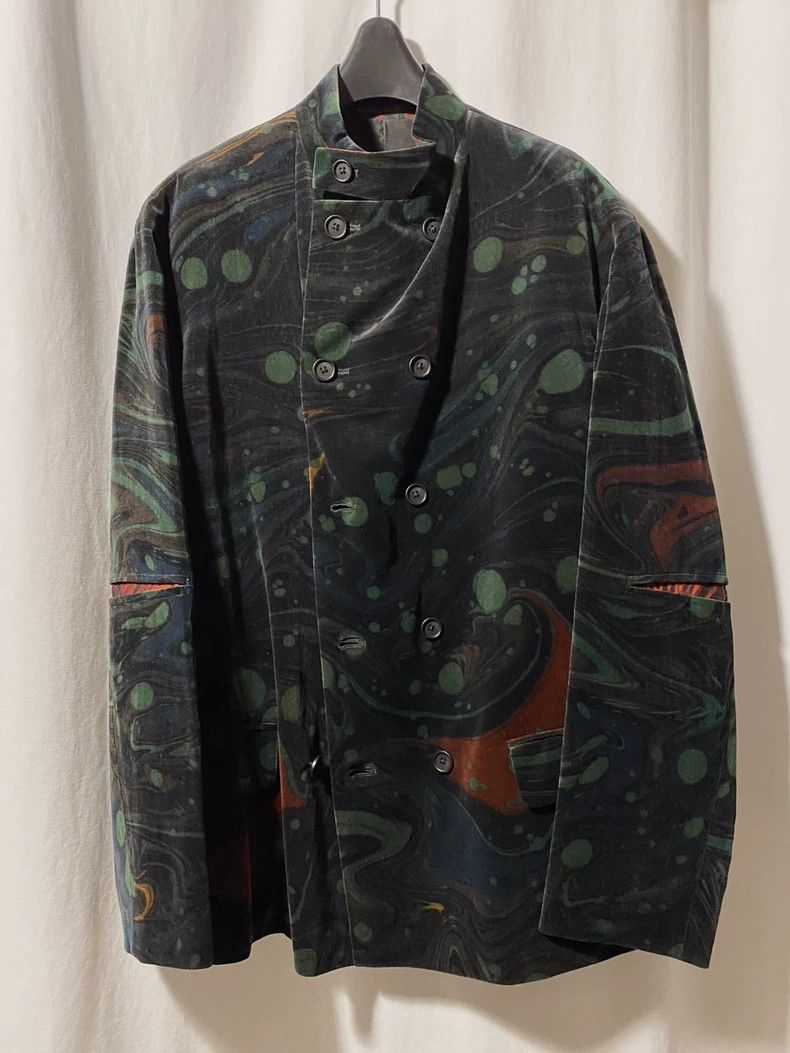 Yohji Yamamoto yohji yamamoto pour homme velvet printed suit Size US S / EU 44-46 / 1 - 2 Thumbnail
