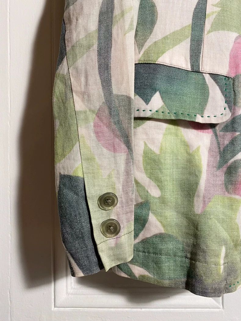 Yohji Yamamoto lightweight floral print blazer by yohji yamamoto Size US M / EU 48-50 / 2 - 6 Thumbnail