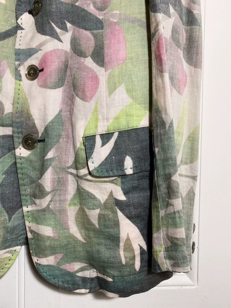 Yohji Yamamoto lightweight floral print blazer by yohji yamamoto Size US M / EU 48-50 / 2 - 4 Thumbnail