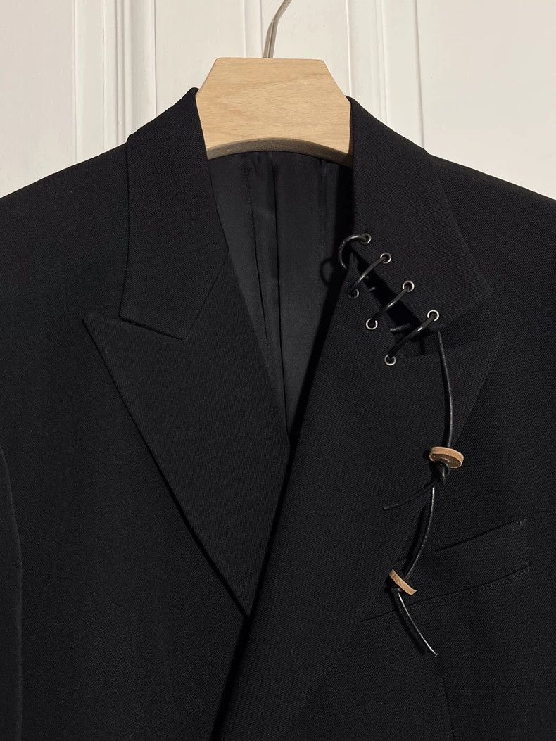 Yohji Yamamoto thick wool trench coat by yohji yamamoto Size US M / EU 48-50 / 2 - 3 Thumbnail
