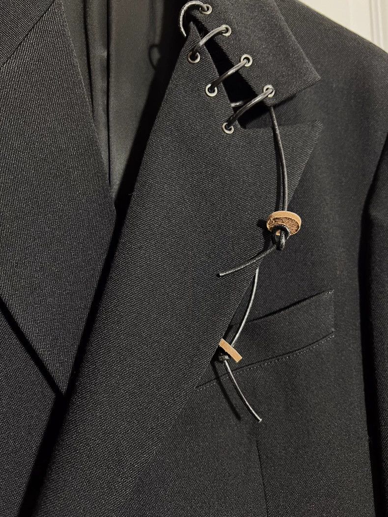 Yohji Yamamoto thick wool trench coat by yohji yamamoto Size US M / EU 48-50 / 2 - 5 Thumbnail