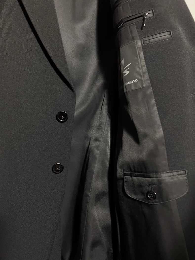 Yohji Yamamoto thick wool trench coat by yohji yamamoto Size US M / EU 48-50 / 2 - 7 Thumbnail