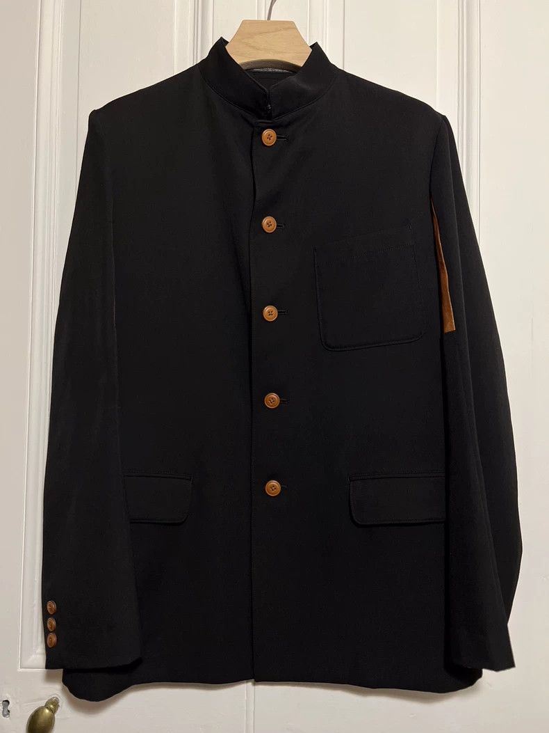 Yohji Yamamoto yohji yamamoto pour homme layered leather suit Size US M / EU 48-50 / 2 - 2 Thumbnail