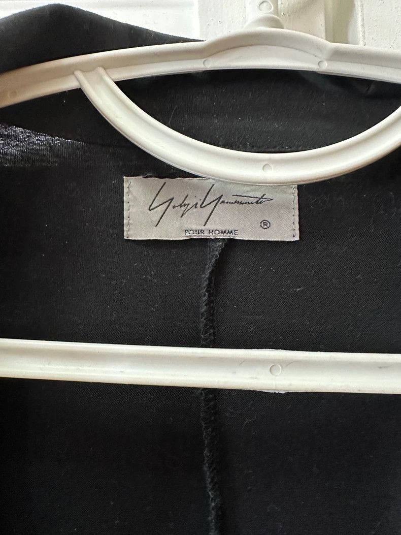 Yohji Yamamoto black lightweight coat by yohji yamamoto Size US L / EU 52-54 / 3 - 2 Thumbnail