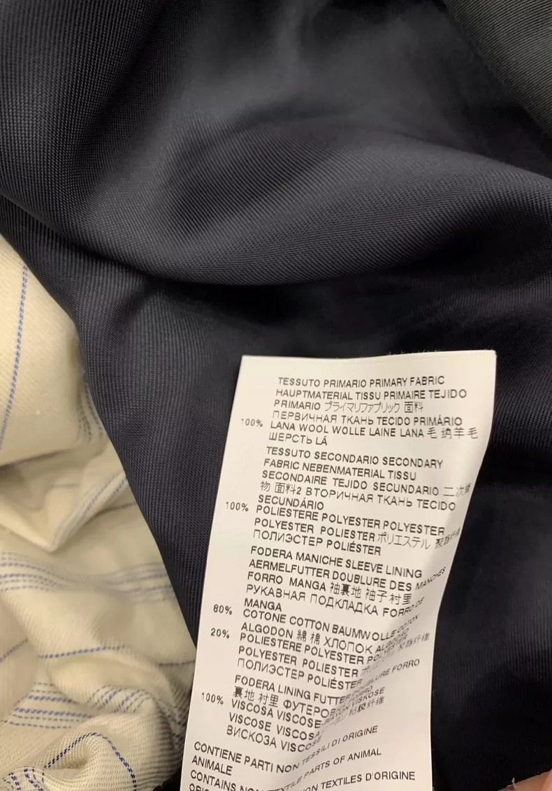 Maison Margiela maison margiela wool suit jacket size 36 Size US S / EU 44-46 / 1 - 4 Thumbnail