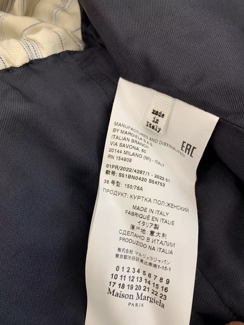 Maison Margiela maison margiela wool suit jacket size 36 Size US S / EU 44-46 / 1 - 3 Thumbnail