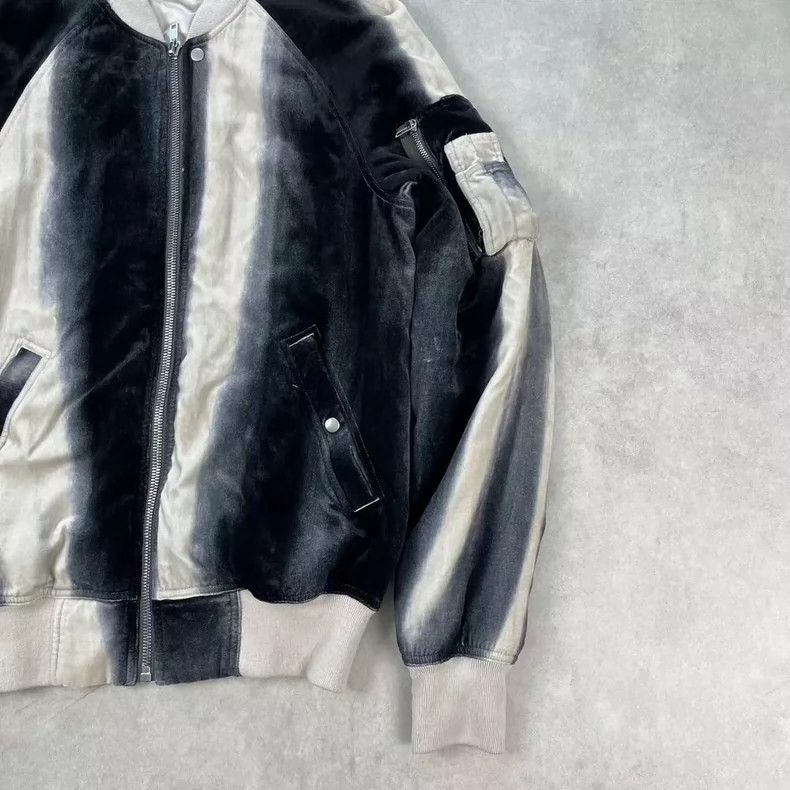 Rick Owens rick owens velvet bomber jacket Size US L / EU 52-54 / 3 - 3 Thumbnail