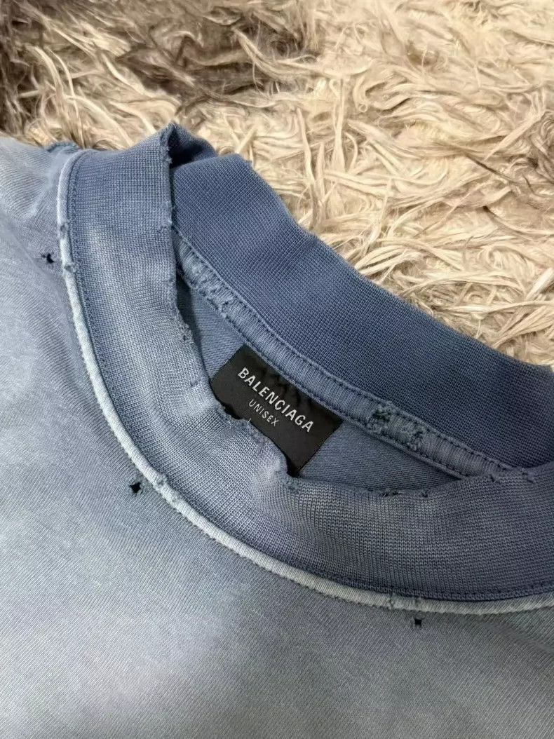 balenciaga see now buy now short sleeve t-shirt