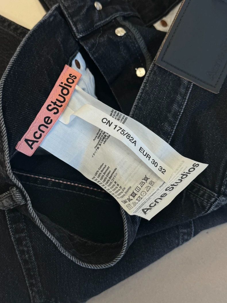 Acne Studios Acne Studios Vintage Black Denim Pants Size US 32 / EU 48 - 6 Thumbnail