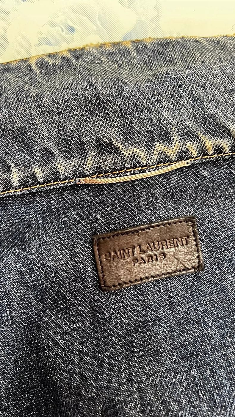 Saint Laurent Paris new saint laurent denim jacket size M Size US M / EU 48-50 / 2 - 6 Thumbnail