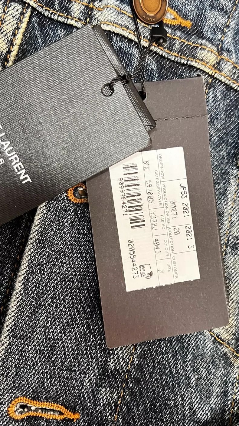 Saint Laurent Paris new saint laurent denim jacket size M Size US M / EU 48-50 / 2 - 4 Thumbnail