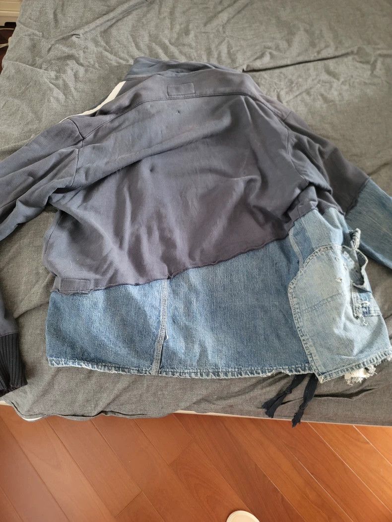 Greg Lauren greg lauren navy athletic jacket Size US M / EU 48-50 / 2 - 2 Thumbnail