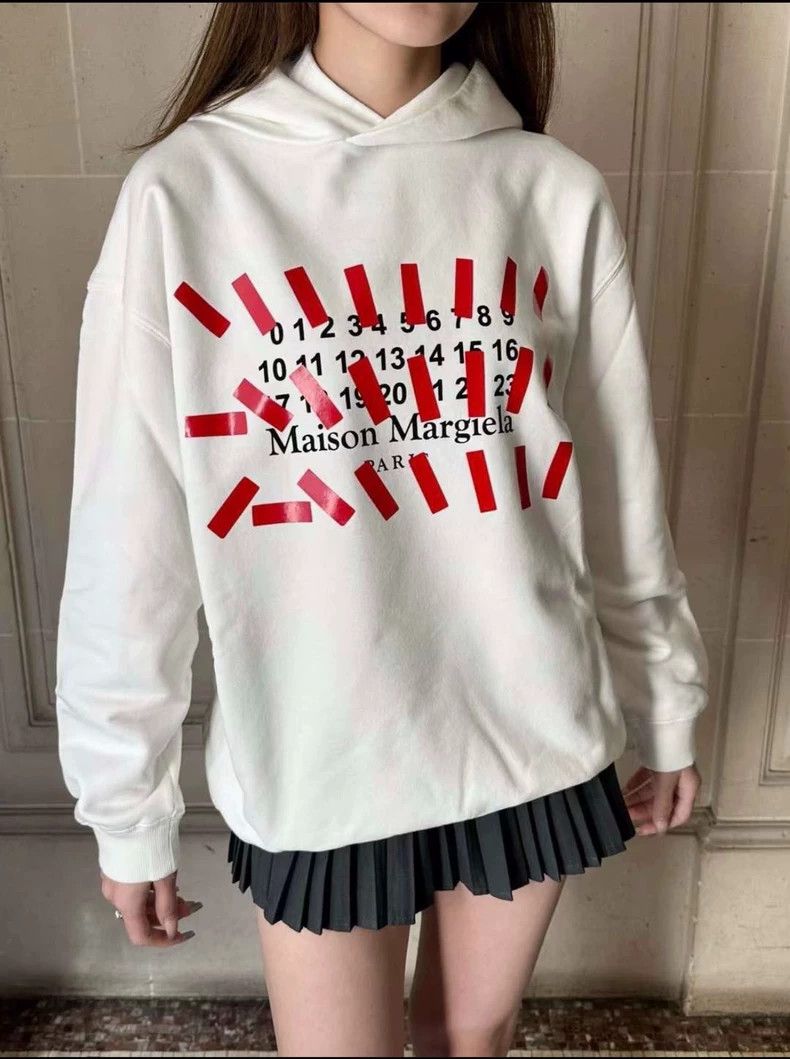 Maison Margiela Maison Margiela Rare Tape Hoodie Unisex Size US M / EU 48-50 / 2 - 6 Thumbnail