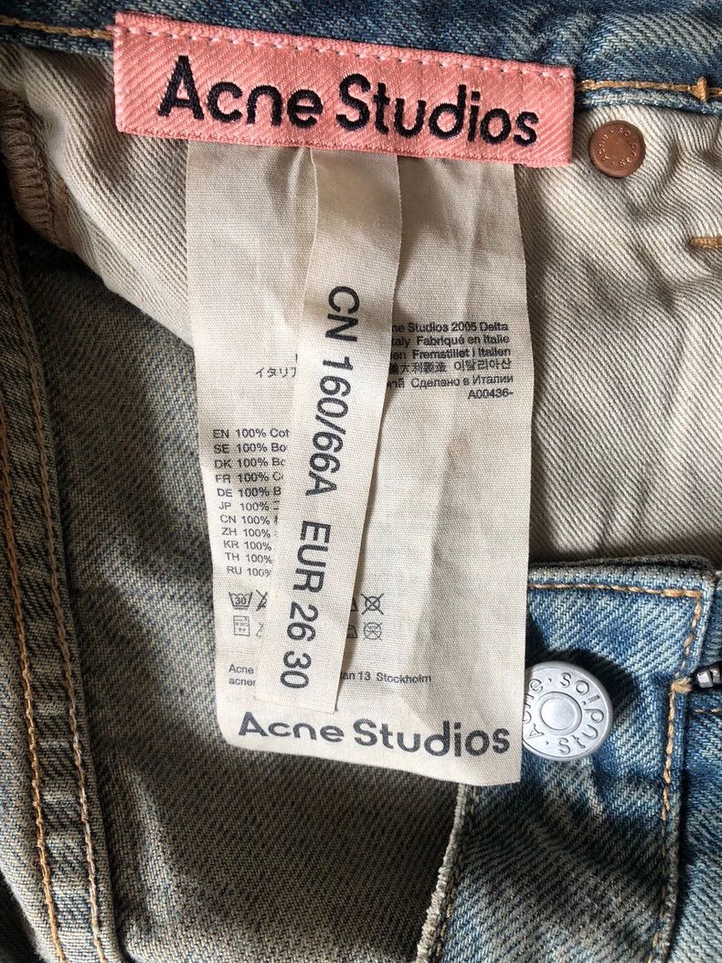Acne Studios acne studios 2005 blue denim trousers Size US 26 / EU 42 - 3 Thumbnail