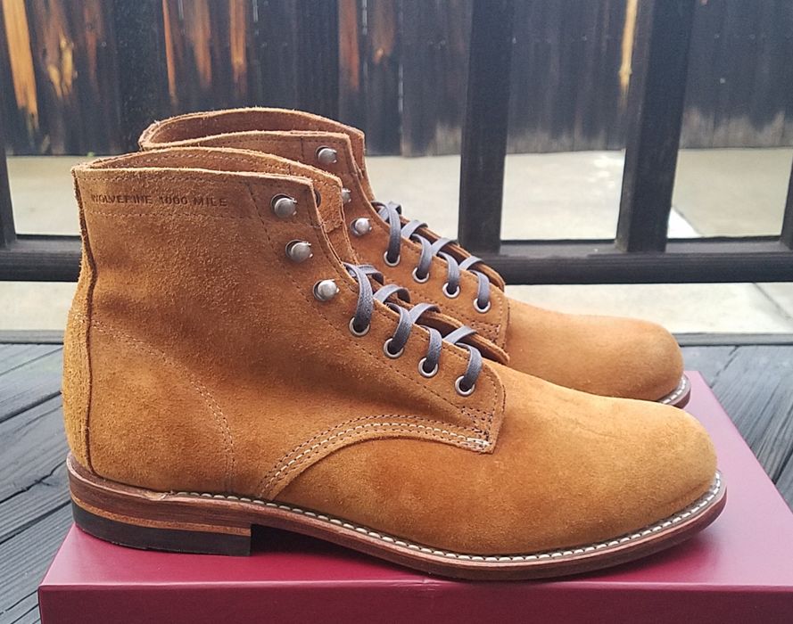 Wolverine 1000 clearance mile amber suede