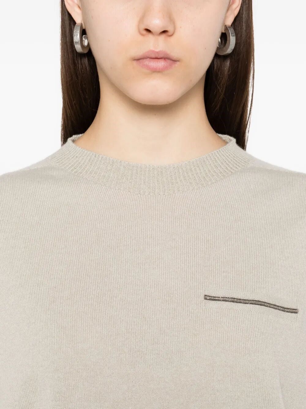 Peserico Tricot Sweater Size M / US 6-8 / IT 42-44 - 3 Thumbnail