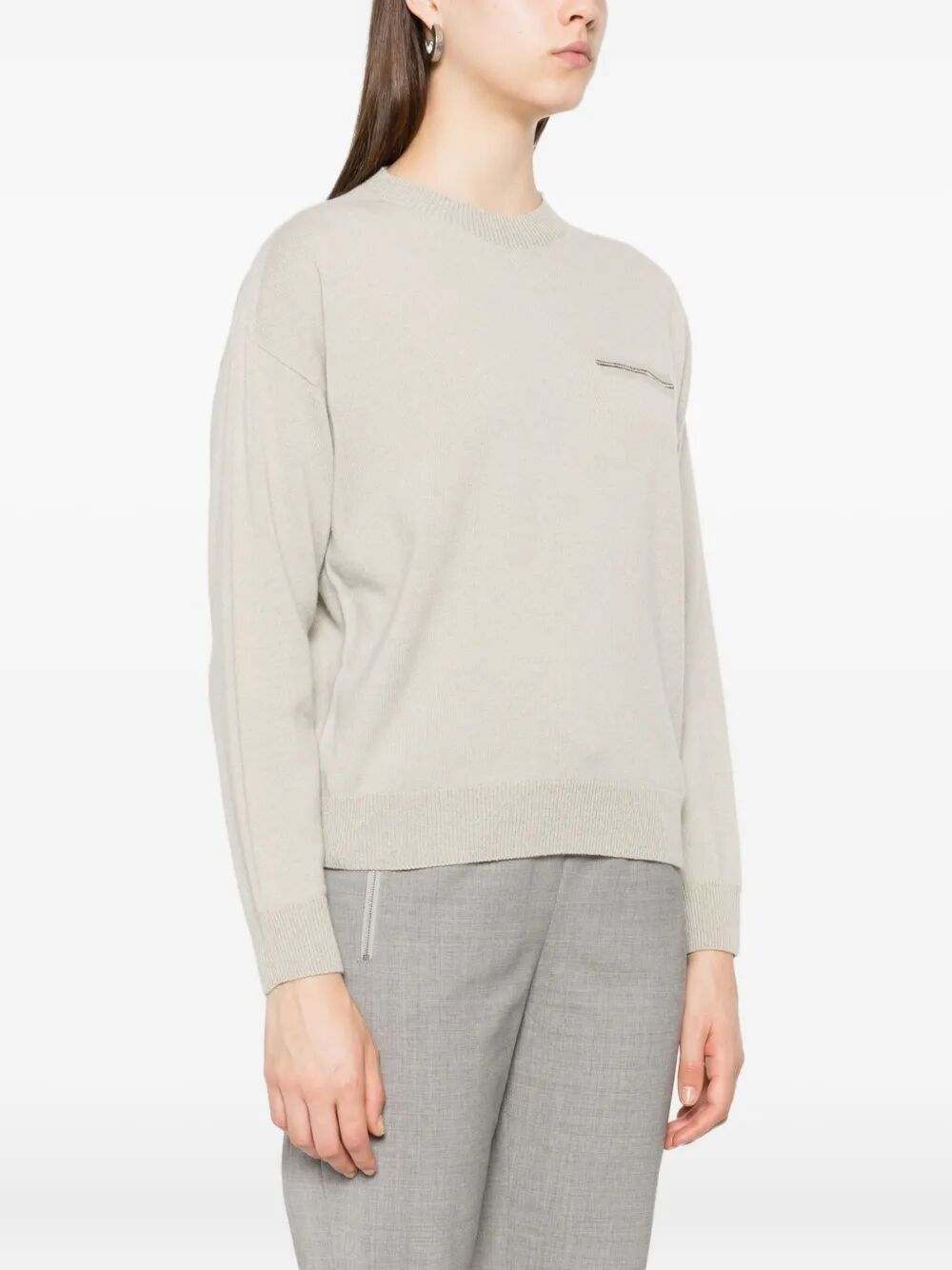 Peserico Tricot Sweater Size XL / US 12-14 / IT 48-50 - 5 Thumbnail