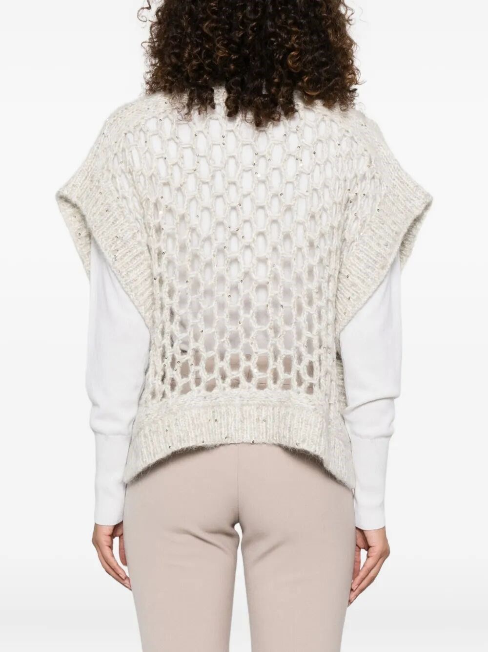 Peserico Tricot Cape Size M / US 6-8 / IT 42-44 - 3 Thumbnail