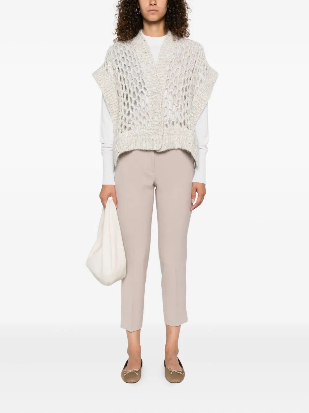 Peserico Tricot Cape Size M / US 6-8 / IT 42-44 - 2 Thumbnail