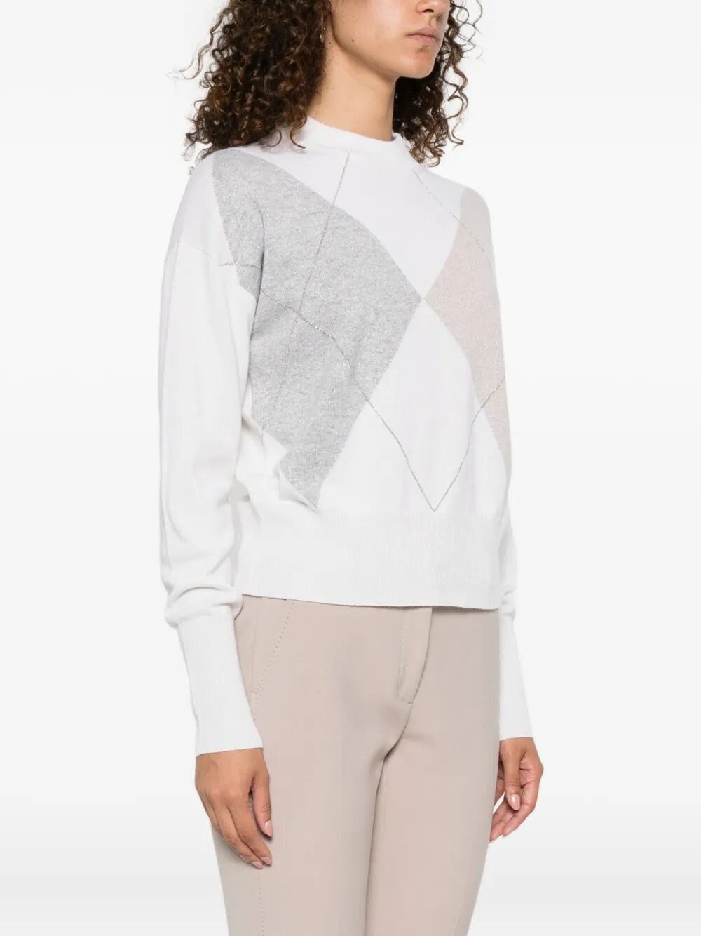 Peserico Tricot Sweater Size XL / US 12-14 / IT 48-50 - 3 Thumbnail