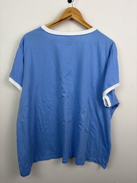 Vintage Vintage 90's Baileys Point Happy Hawaiian Two Tone Pullover T-Shirt Size XXL Size US XXL / EU 58 / 5 - 3 Thumbnail