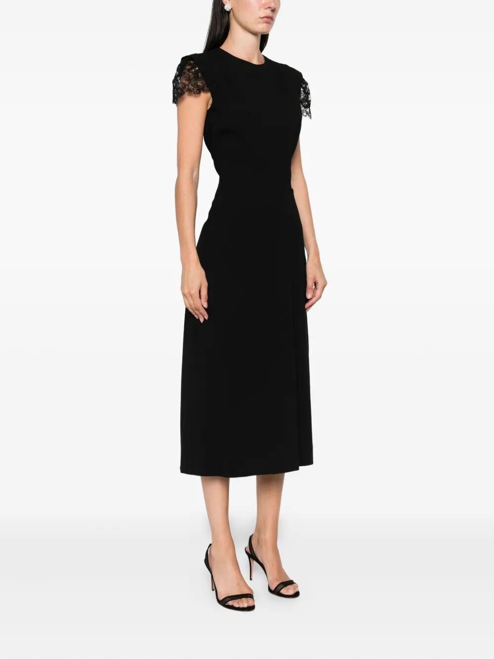 Ermanno Scervino Midi Dress Size L / US 10 / IT 46 - 5 Thumbnail