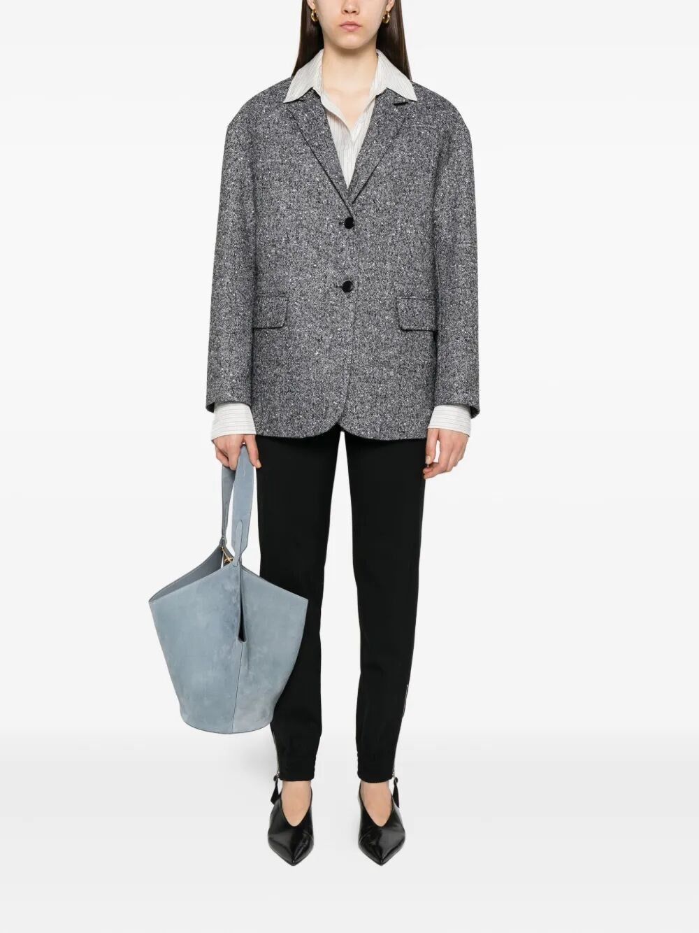 パンツ Ermanno Scervino Tailored Grey Track Pants Ermanno Scervino Tailored Grey Track Pants | THE LIST